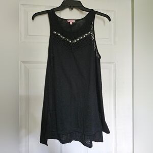 Candie's Black Tank Top, Junior's Size S